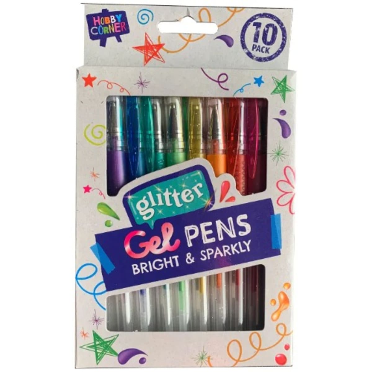 Glitter Gel Pens 10 Pack Konga Online Shopping