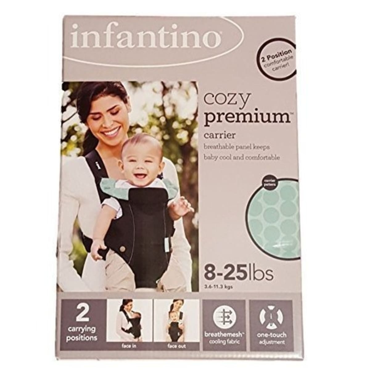Infantino Baby Carrier 8 25lbs Blue Konga Online Shopping