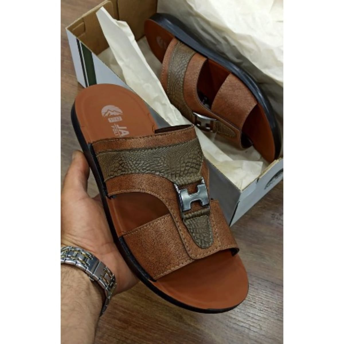 Turkish slippers 2025 leather