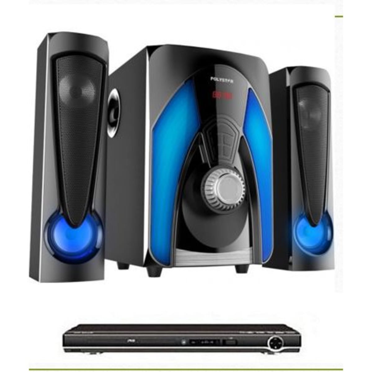 Polystar Home Theatre With USB And DVD Player Konga Online Shopping