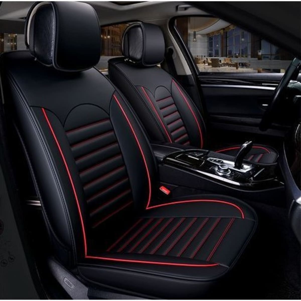 High Quality Leather Material Car Seat Covers Durable Non-Slip Car