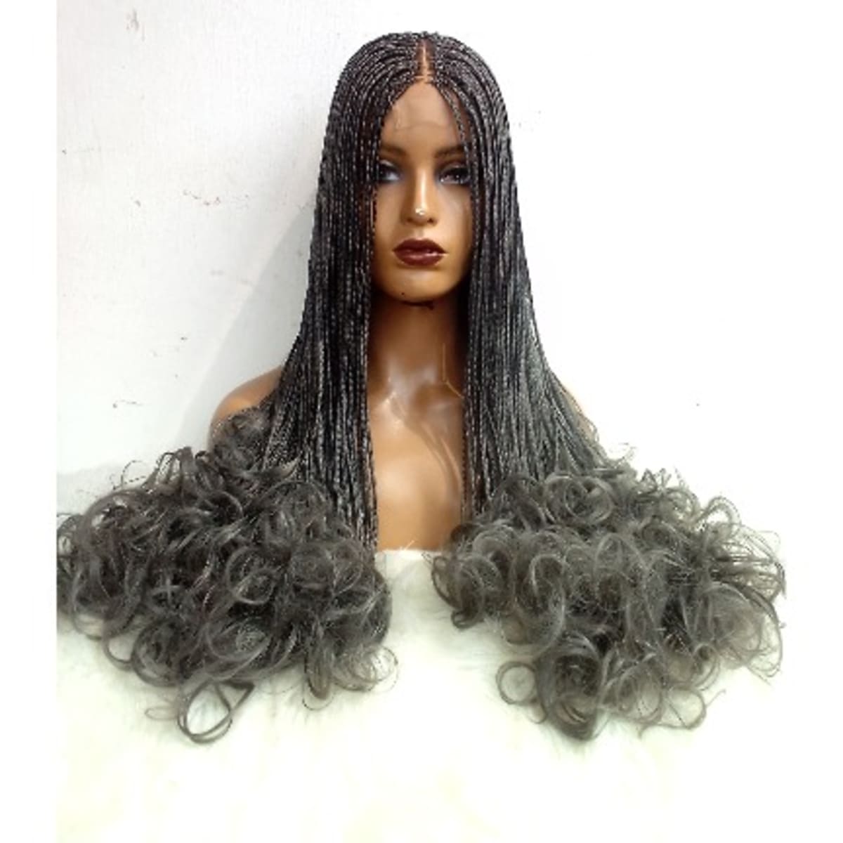 Glanz Hair Closure Braid Wig 26