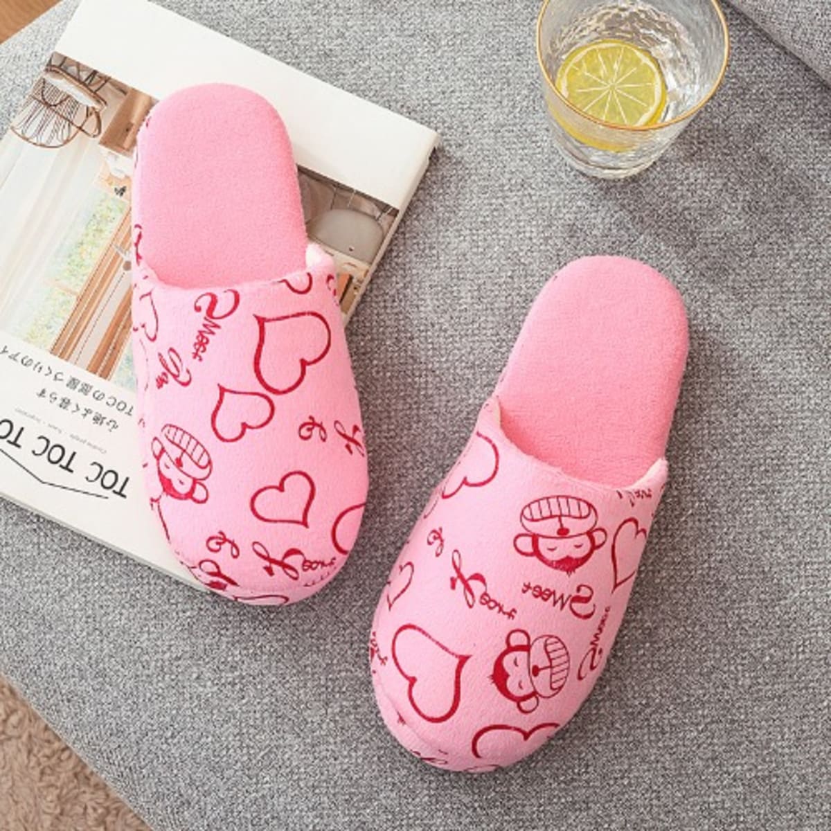 Indoor slip ons top