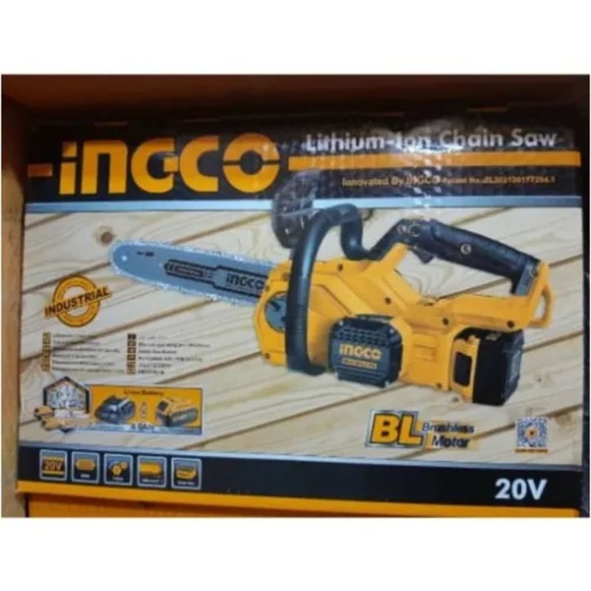 Ingco deals cordless chainsaw