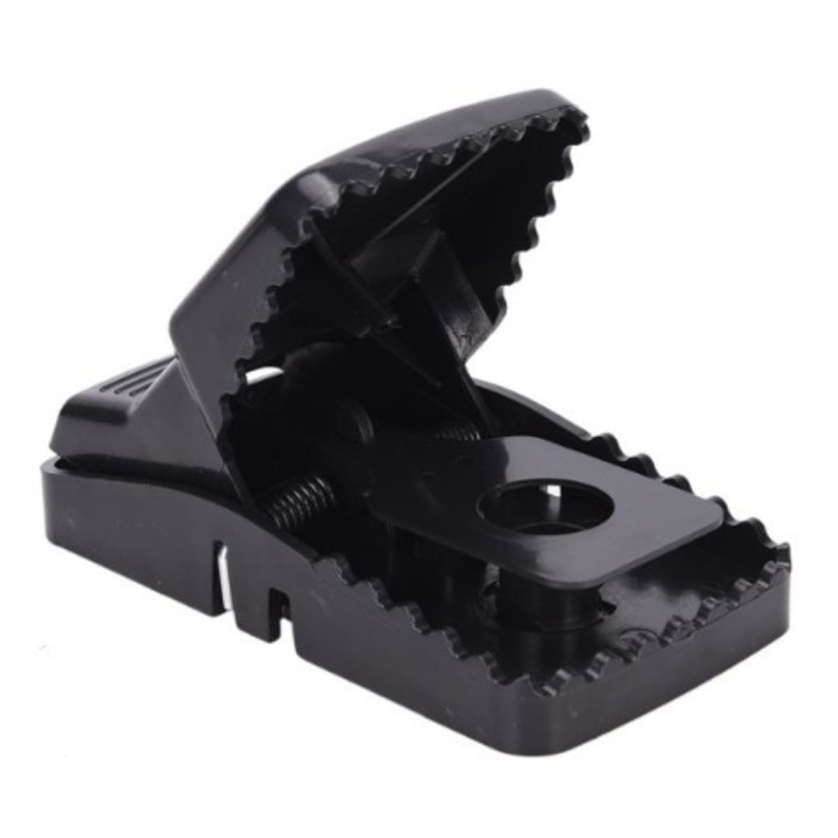 Black plastic outlet mouse trap