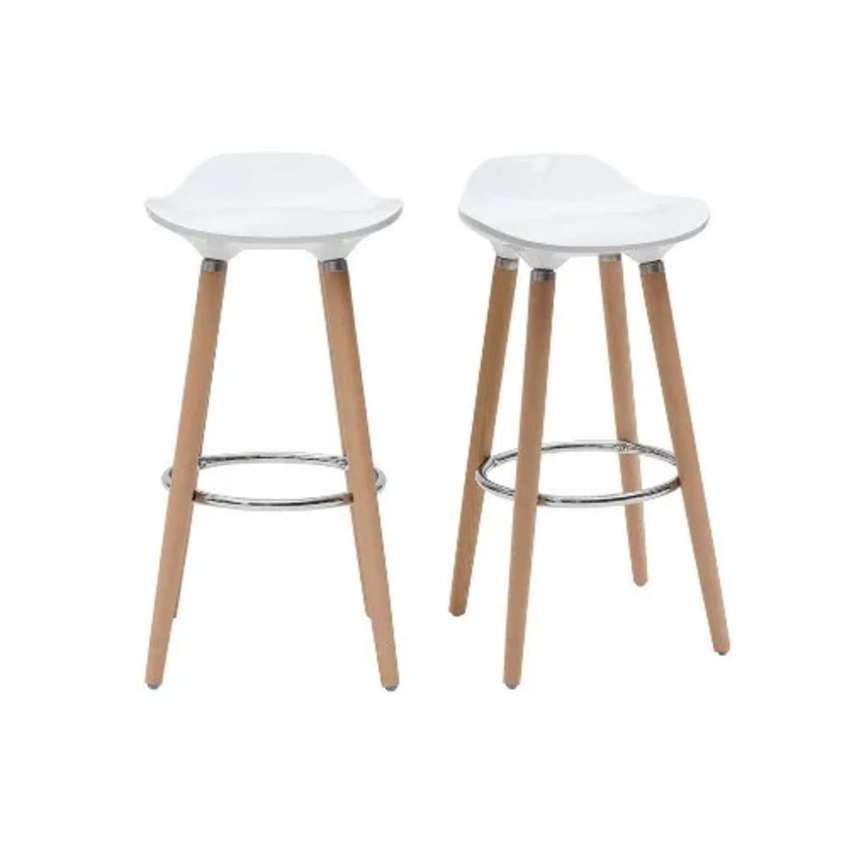 Modern plastic bar store stools