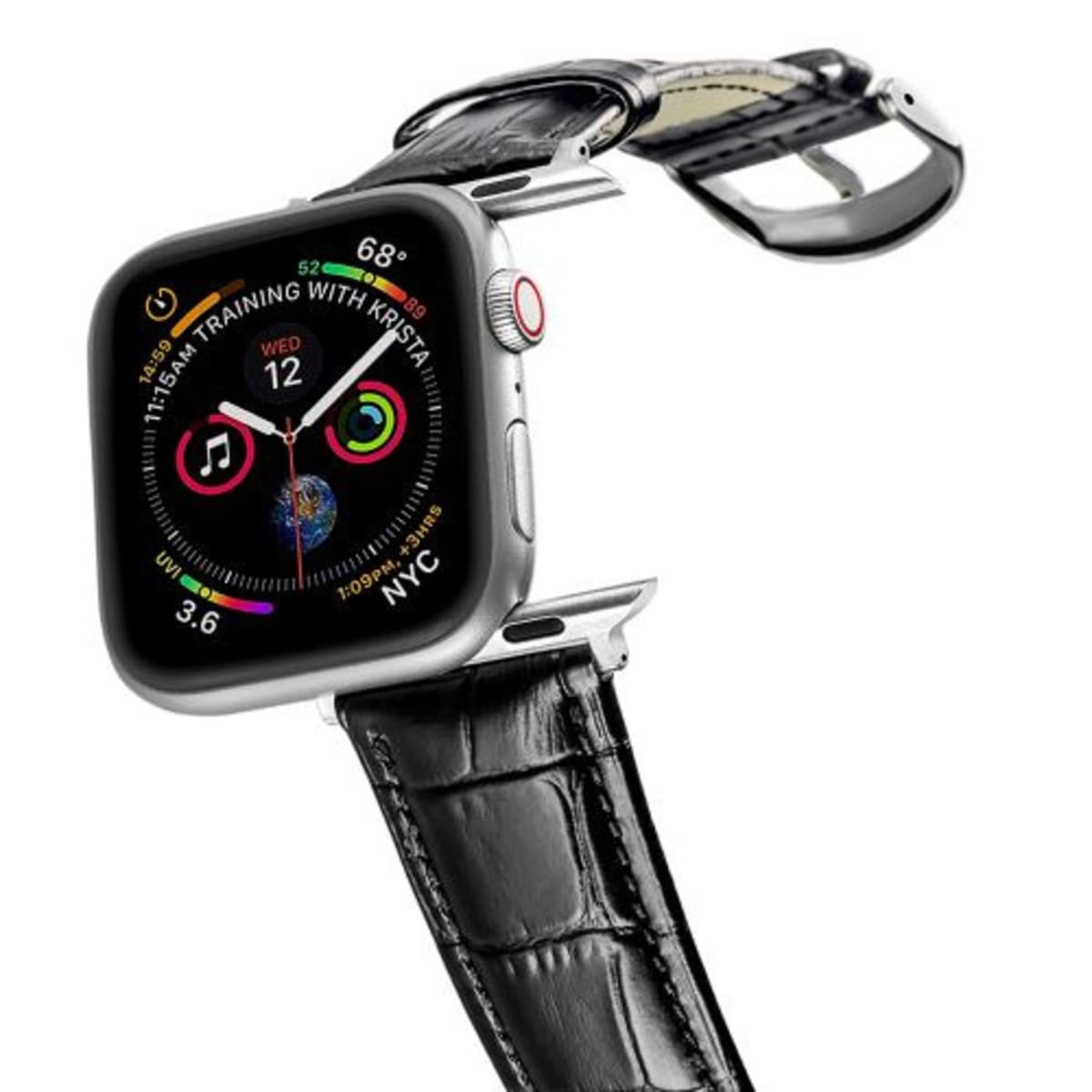 Alligator apple watch band sale 42mm