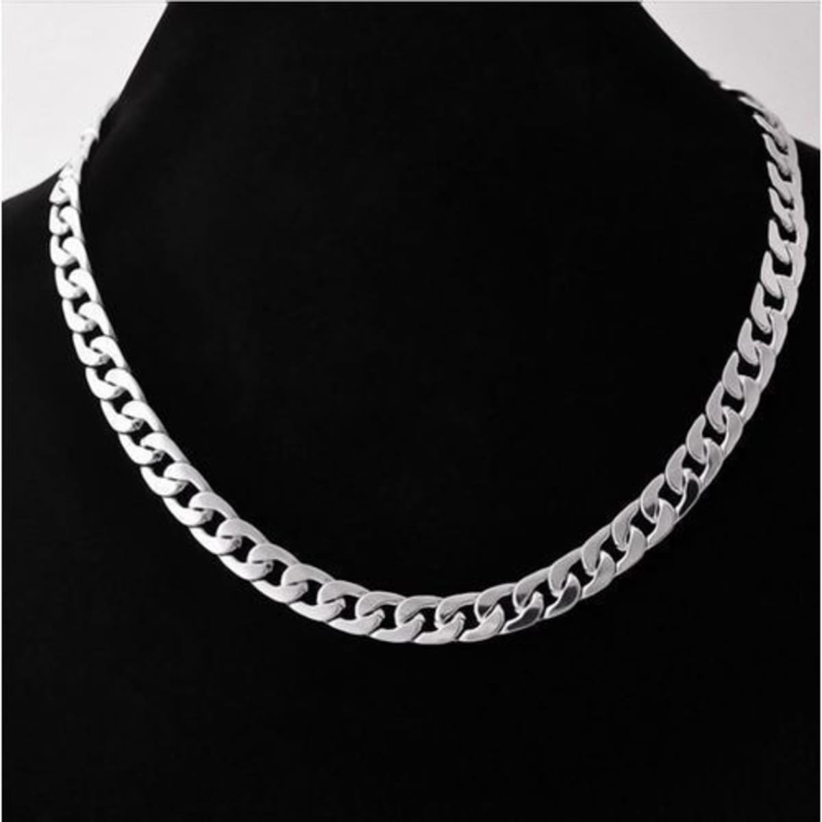 Stainless steel outlet cuban necklace