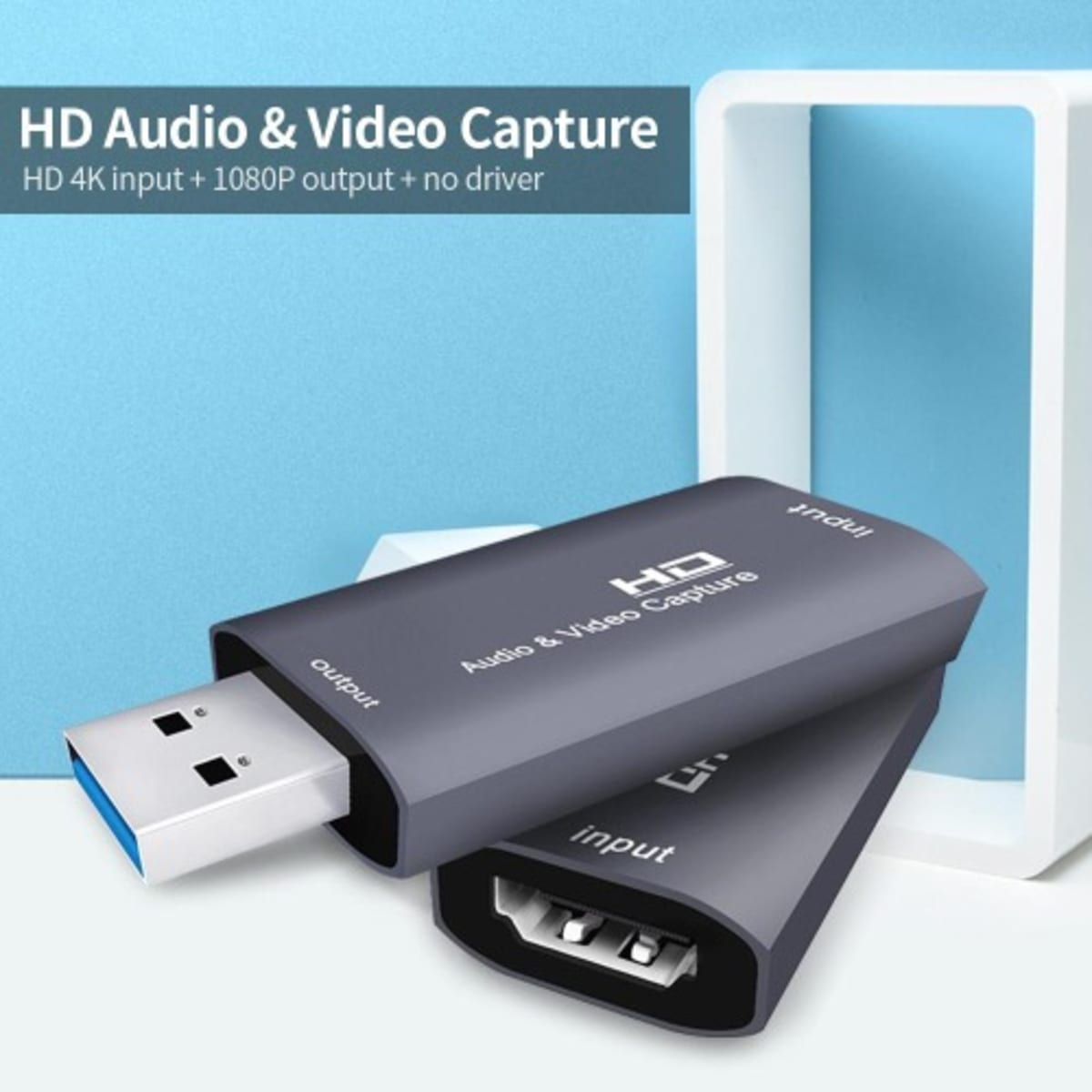 Hdmi 4k Hd Audio & Video Capture Card Device