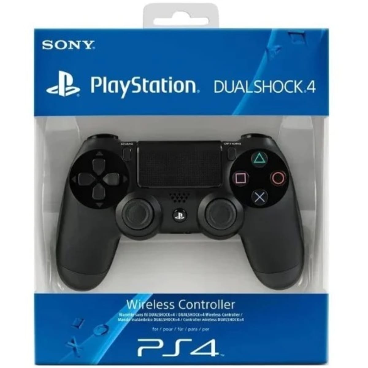 PS4 DUALSHOCK 4 Wireless Controller, Black