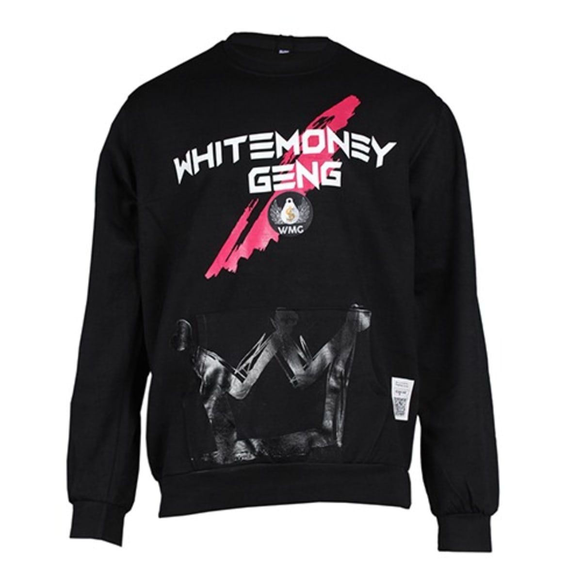 XNC White Money Print Sweatshirt Wmg Black Konga Online Shopping