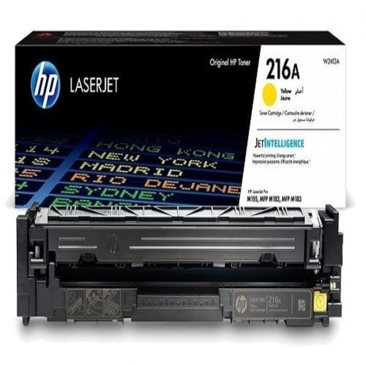 216A Toner Cartridge(with Chip) Compatible for HP 216A 216X W2410A W2411A  W2412A W2413A Toner,Work for Color Pro M155 Series M182 Series M183 Series