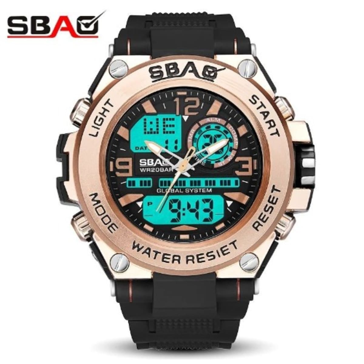 Sbao deals watch gold