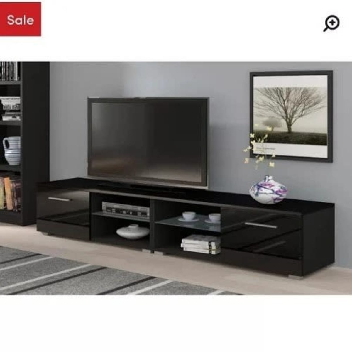 Milano tv stand for cheap tvs up to 65 inches