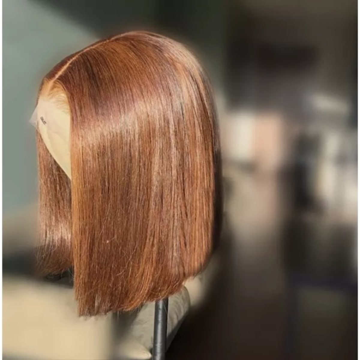 Bob wig brown top