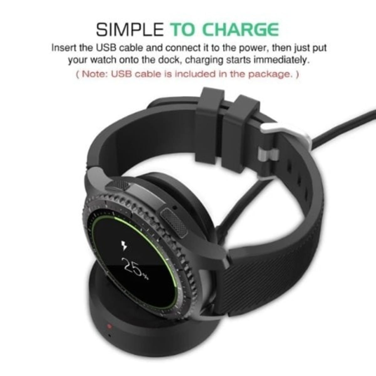 Samsung wireless online charger gear s3