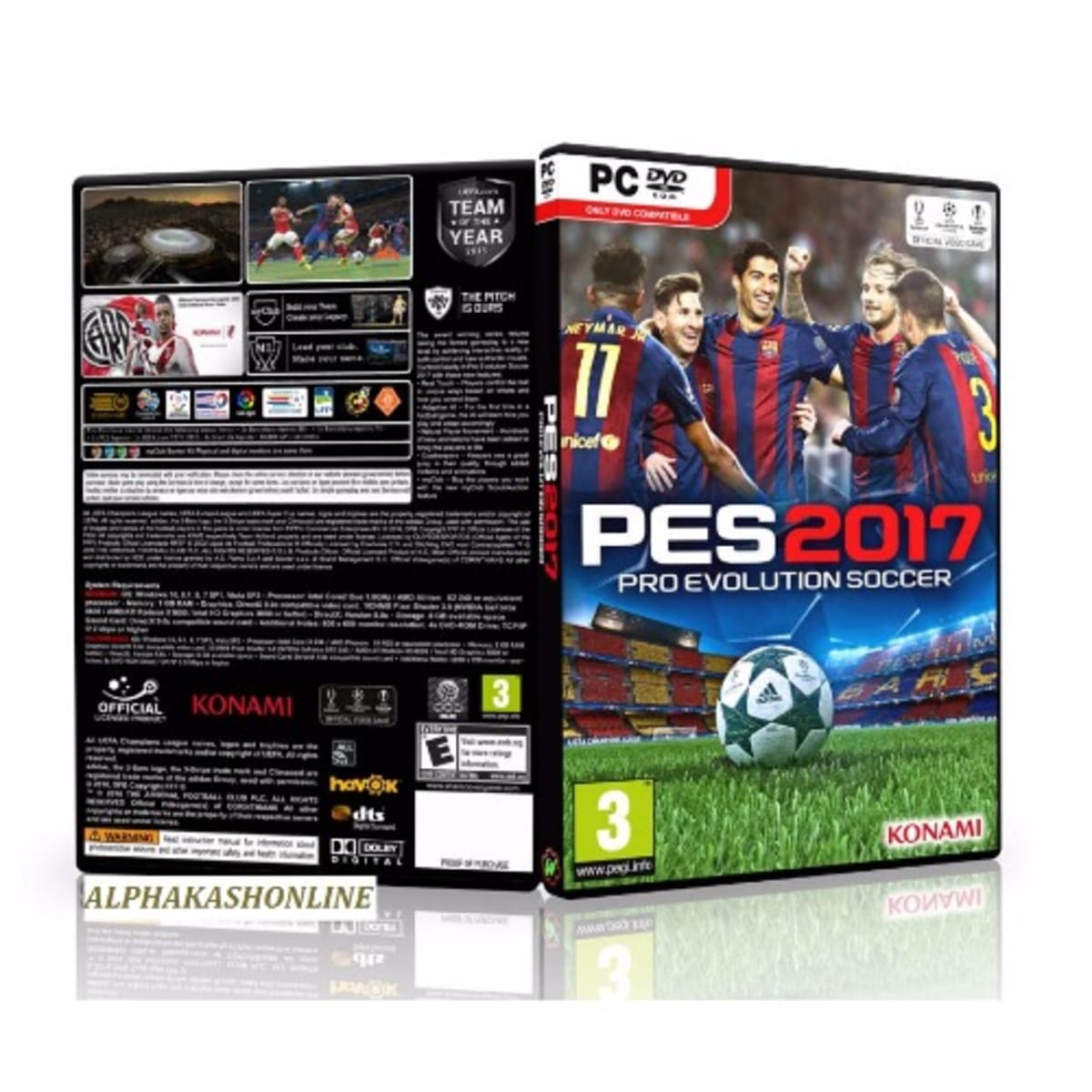 PES 2017 / Pro Evolution Soccer 2017 torrent download for PC
