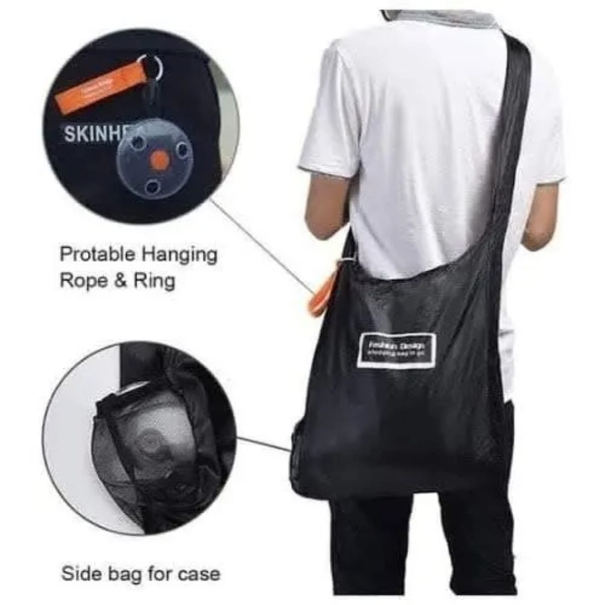 Roll up shopping clearance bag
