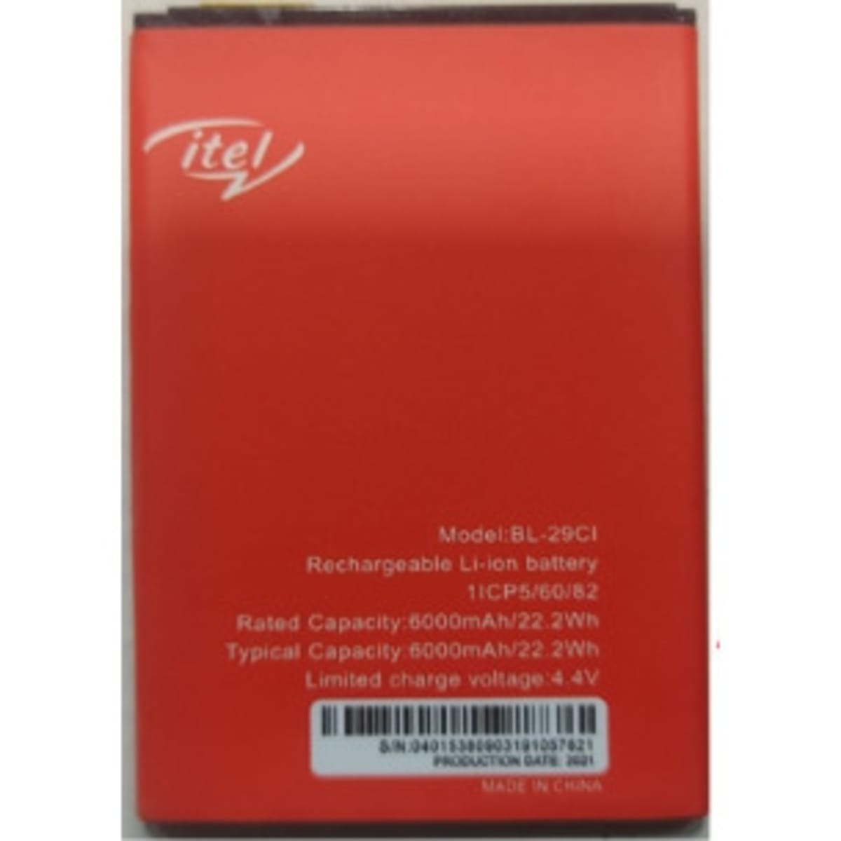 Itel a26 battery model