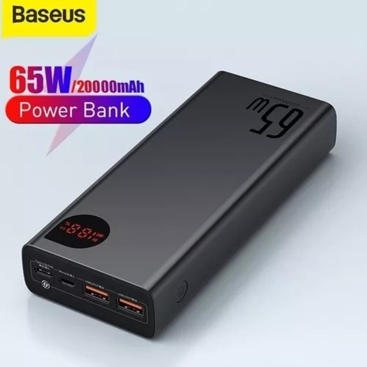 Baseus Laptop Power Bank - 20000mAh - 65W - Ppimda