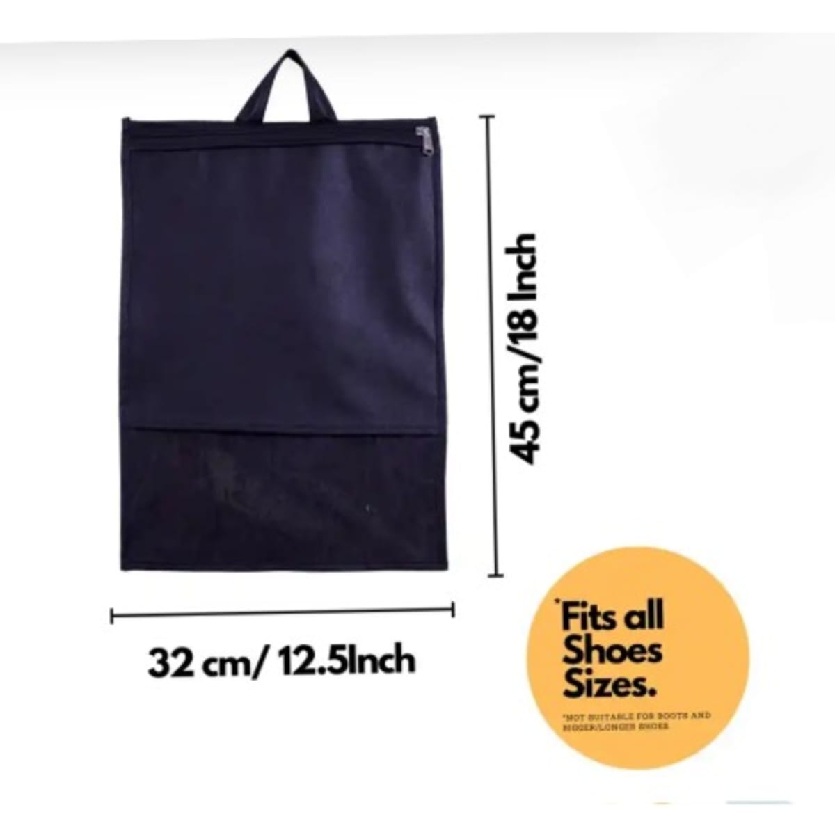 Non woven top shoe bag