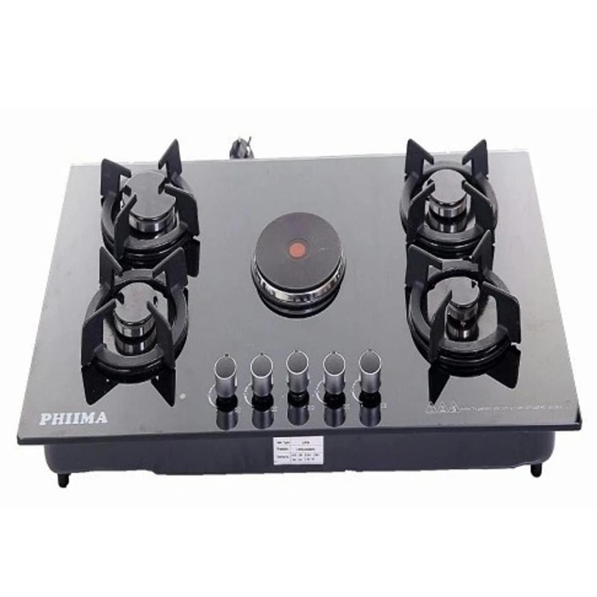 4 plate stove built in discount