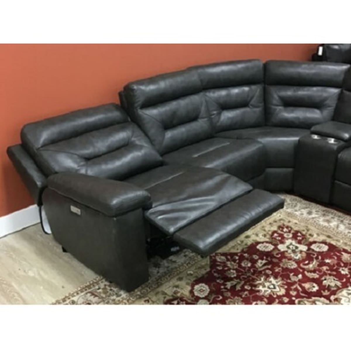 Corry shop leather sectional