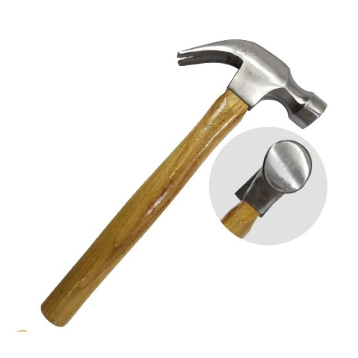 Wooden deals claw hammer
