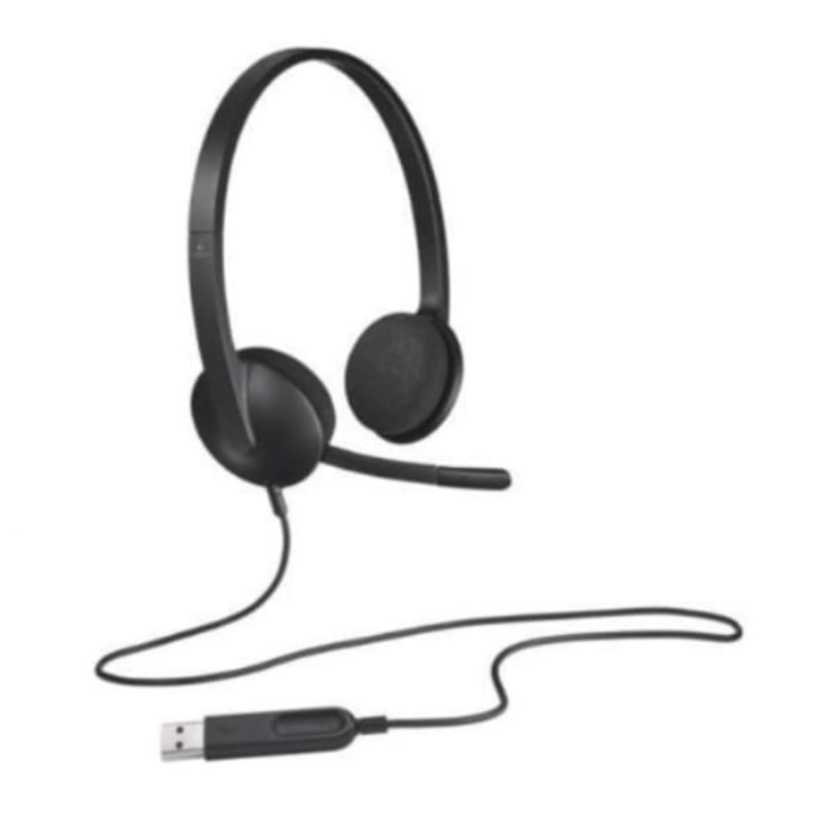 Logitech h110 2025 noise cancelling mic