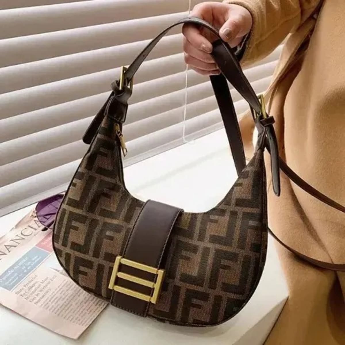 Fendi bag 2025 colorful letters