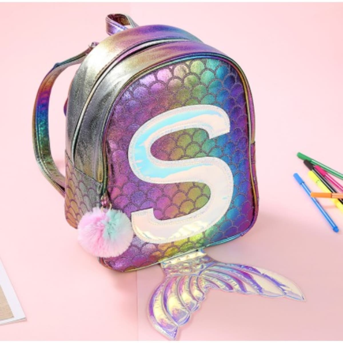 Mini sales iridescent backpack
