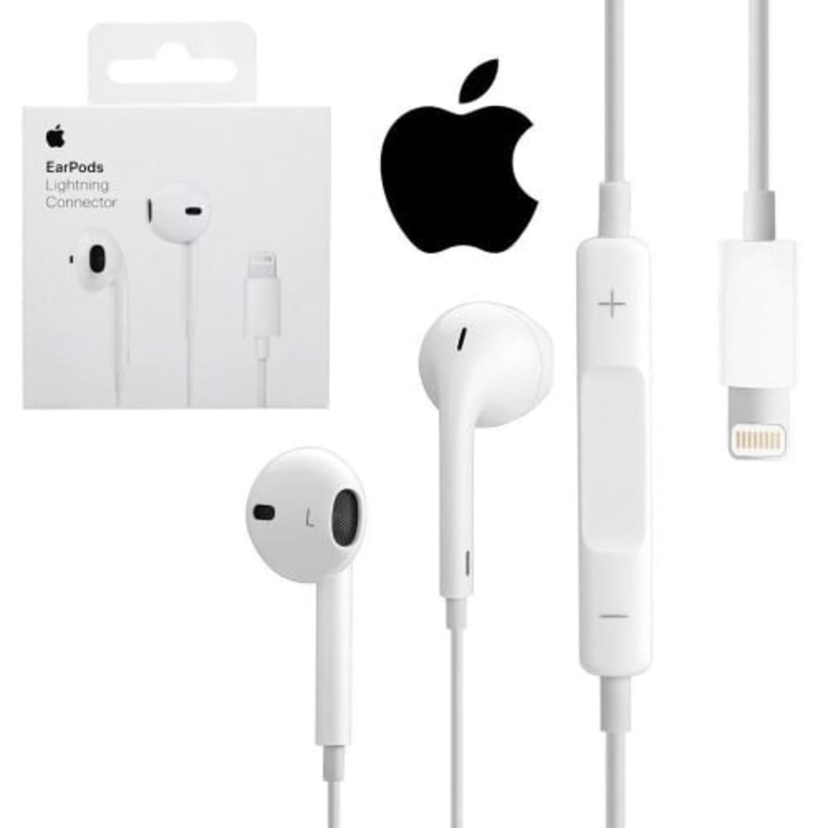 Apple EarPods with Lightning Connector - White : : Electronics  & Photo