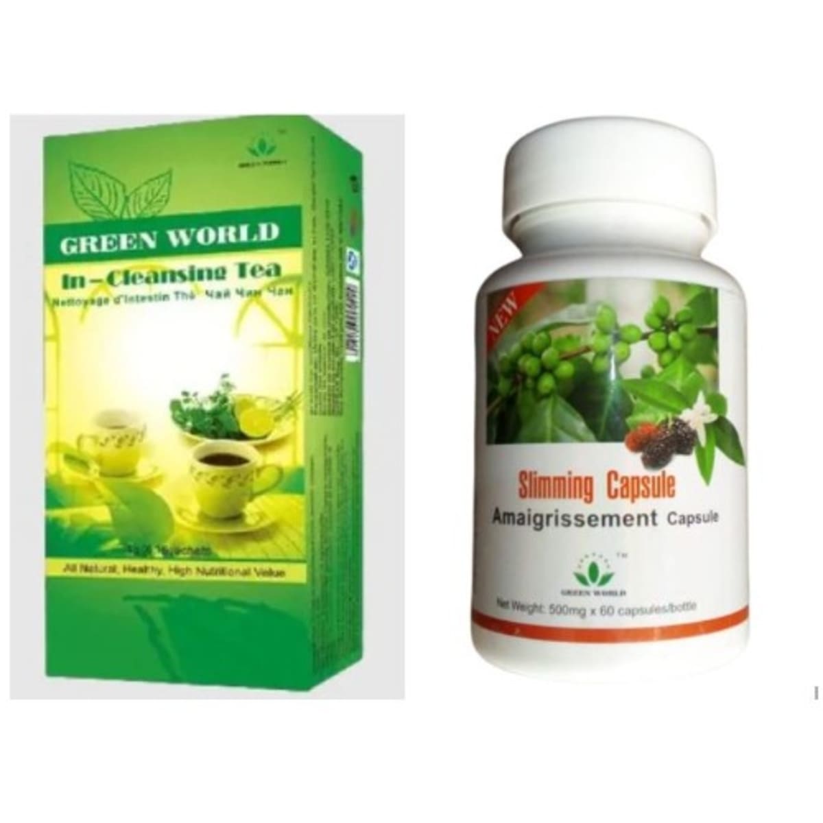 Green World Slimming Pack 60 Caps Konga Online Shopping