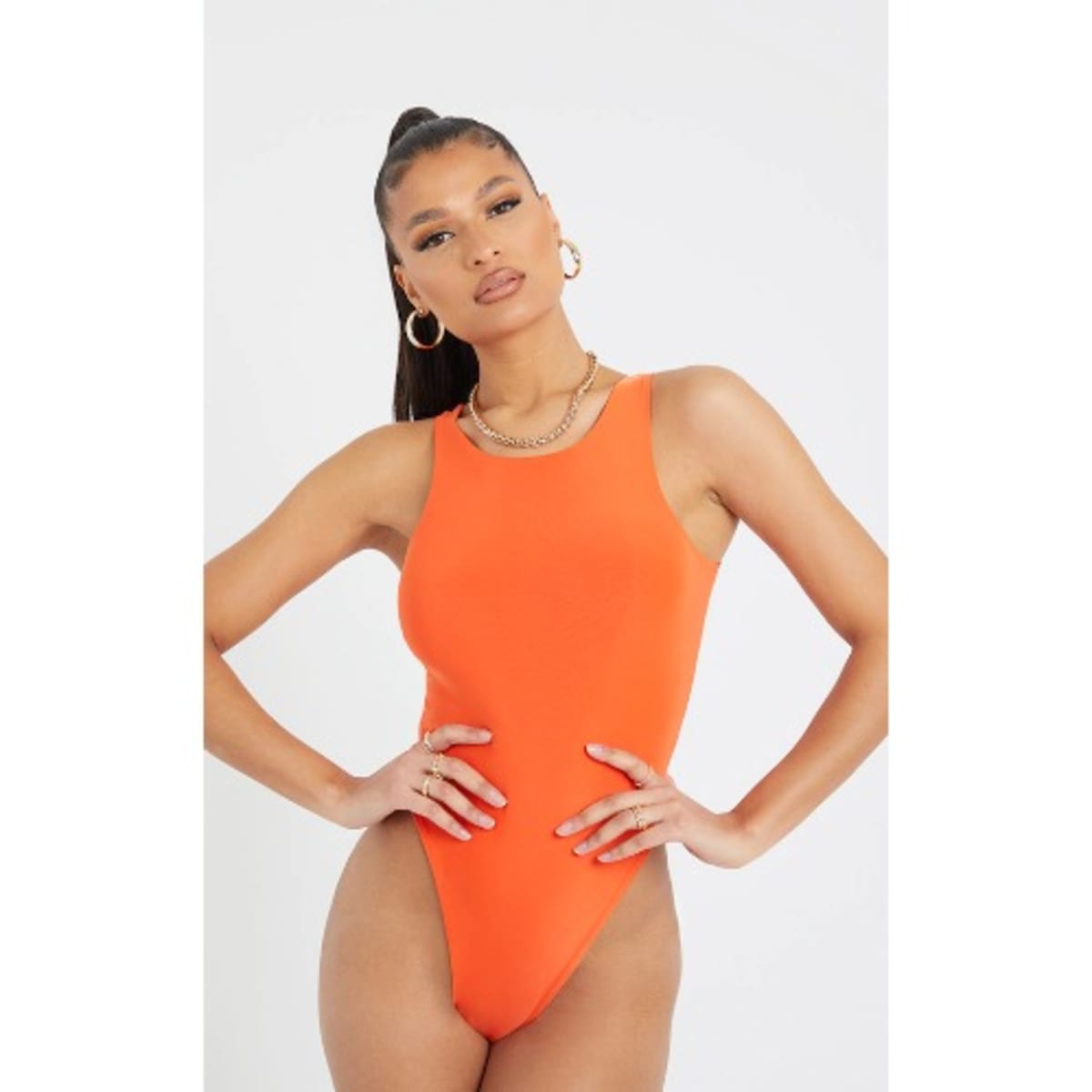 Women's Sexy Bodysuit Fluorescent Color One-piece Sports Style