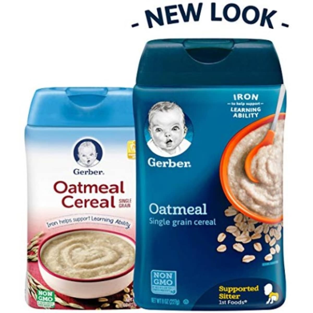 Gerber single grain store oatmeal baby cereal