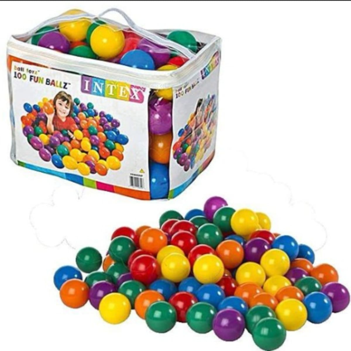 Intex plastic balls top