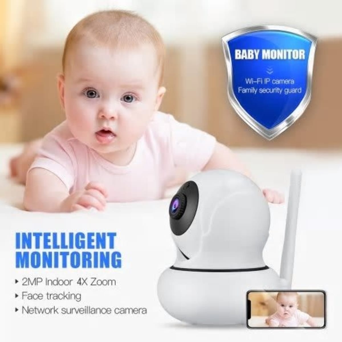 Intelligent Wifi Baby Monitor Camera Konga Online Shopping