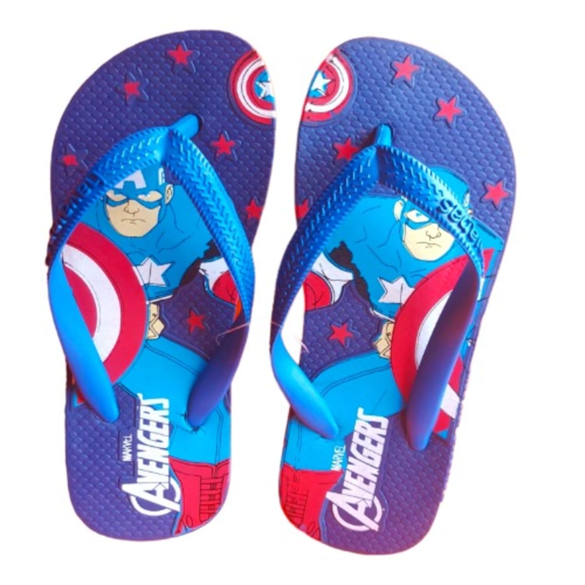 Avengers Boy Slippers Blue