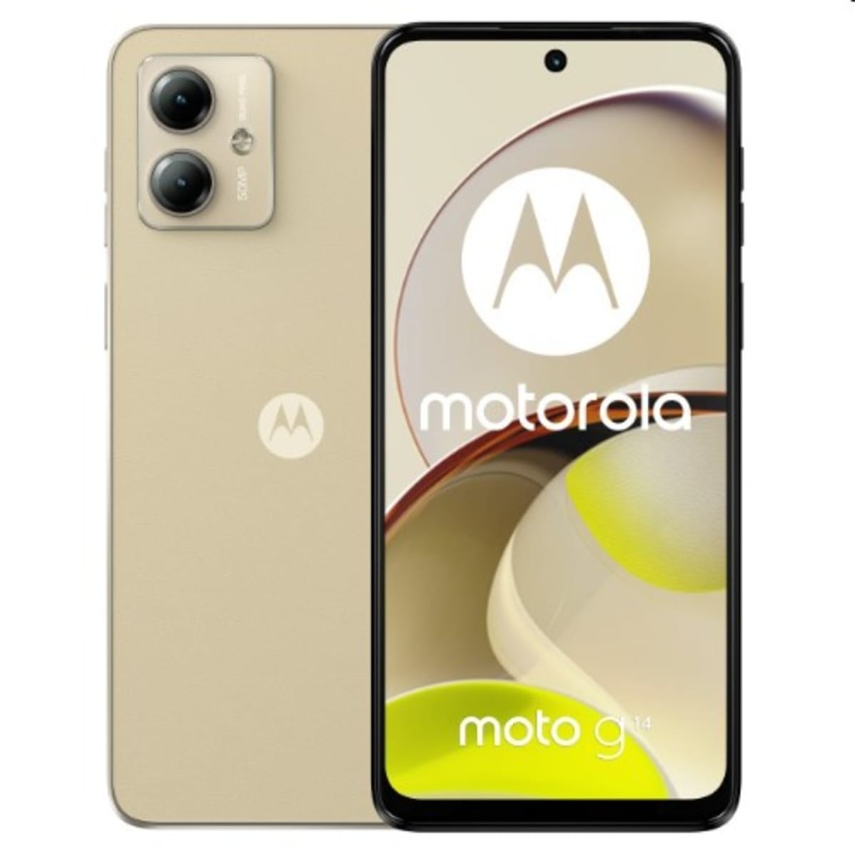 3D model Motorola Moto G14 Gold VR / AR / low-poly