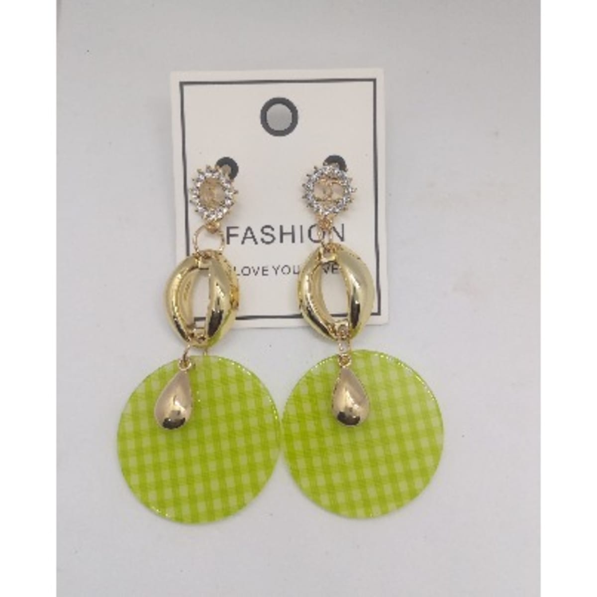 Lemon green 2025 earrings