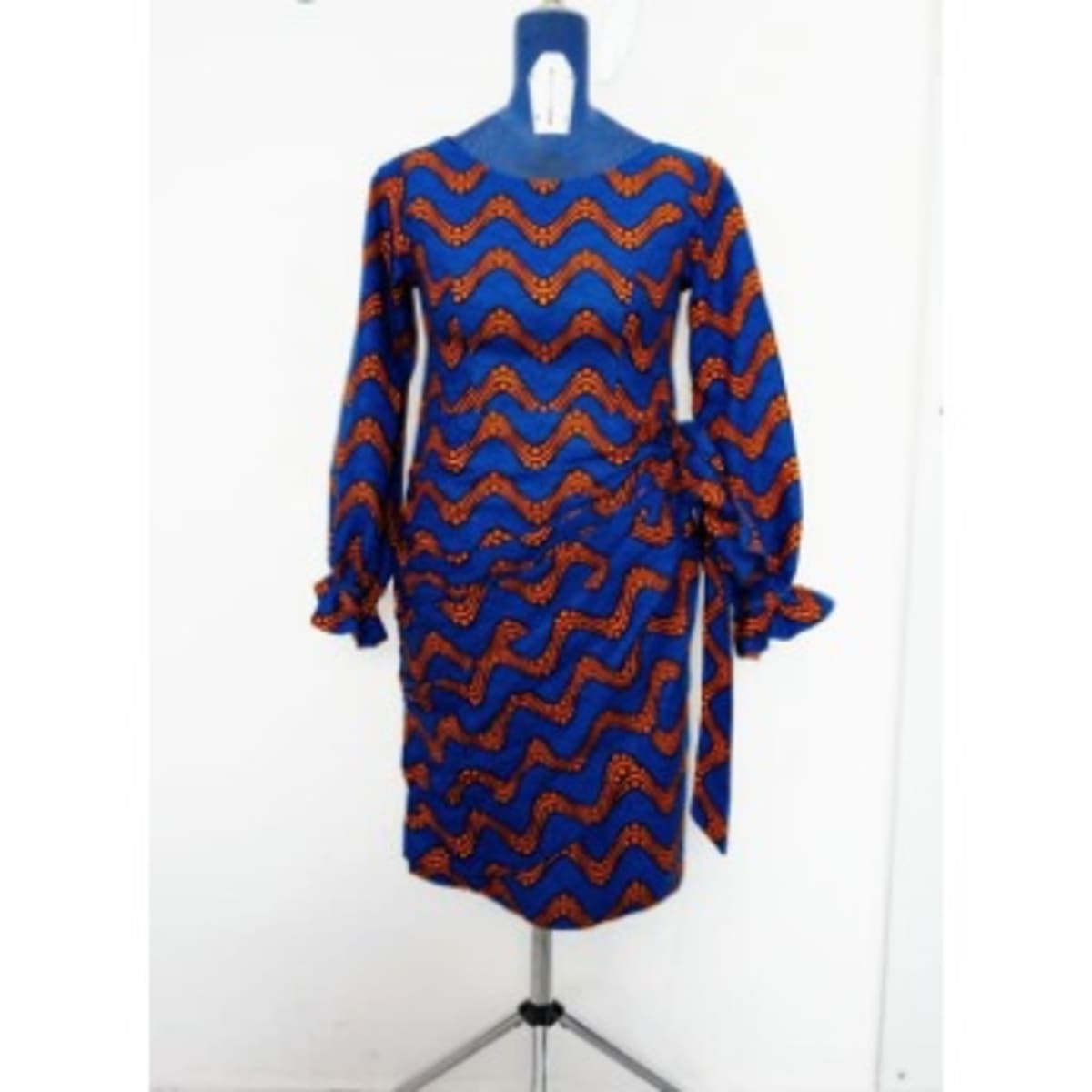 Ankara long sleeve outlet dress