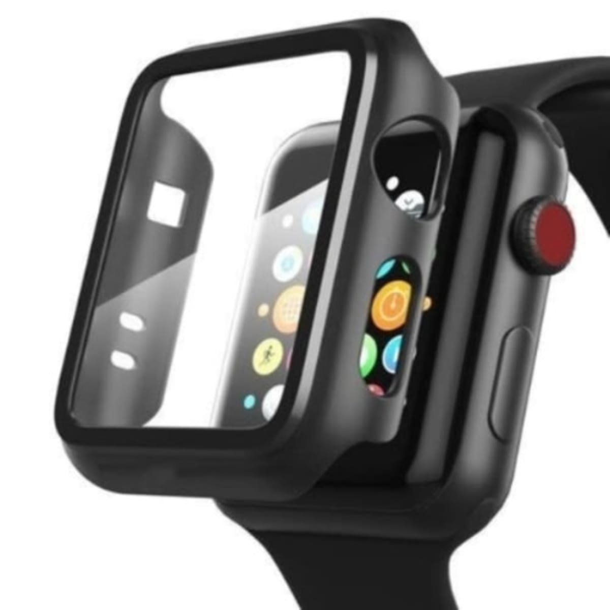 Apple watch case with built in screen protector 42mm cheap