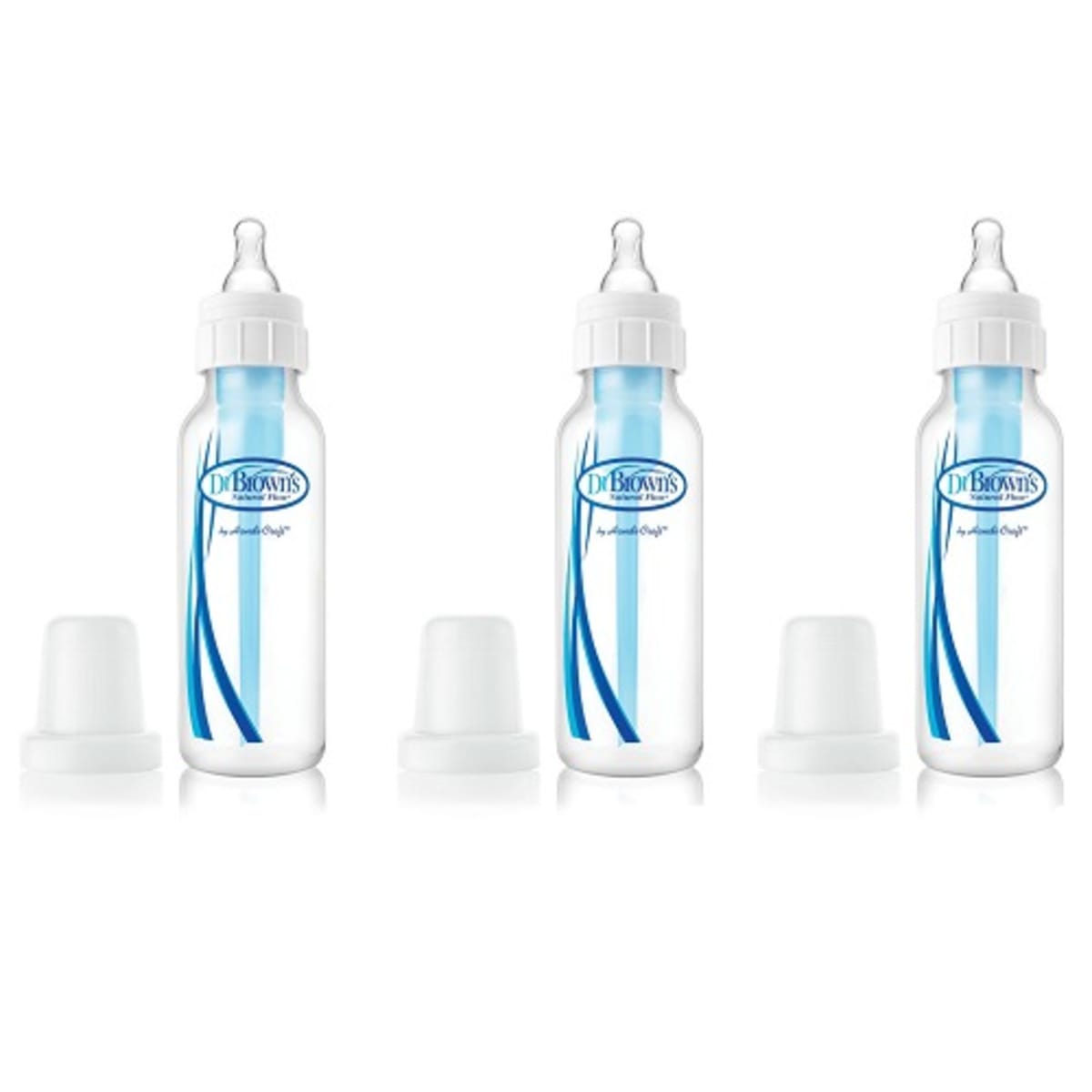 Natural flow discount bottles
