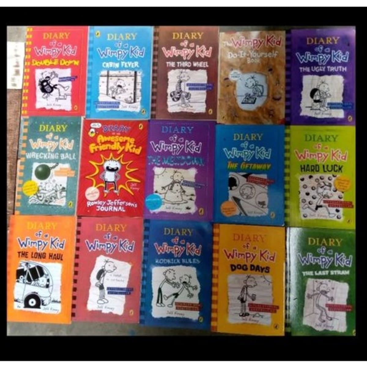Diary Of A Wimpy Kid Collection - 15 Books