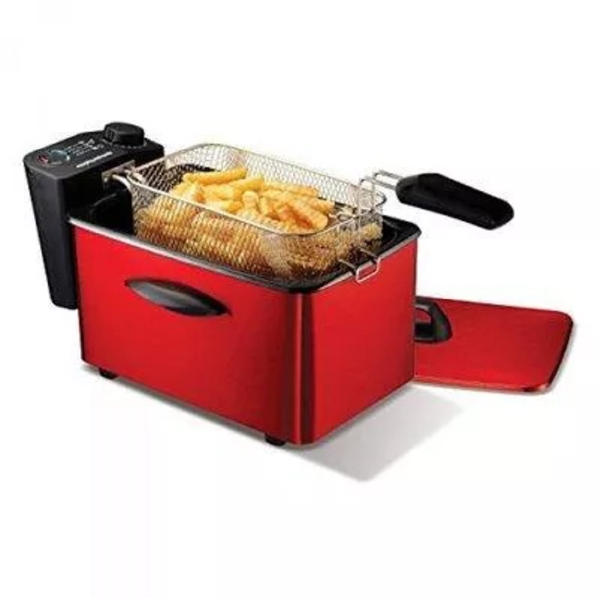 morphy richards 45083 accents deep fryer 220 240 volts, red