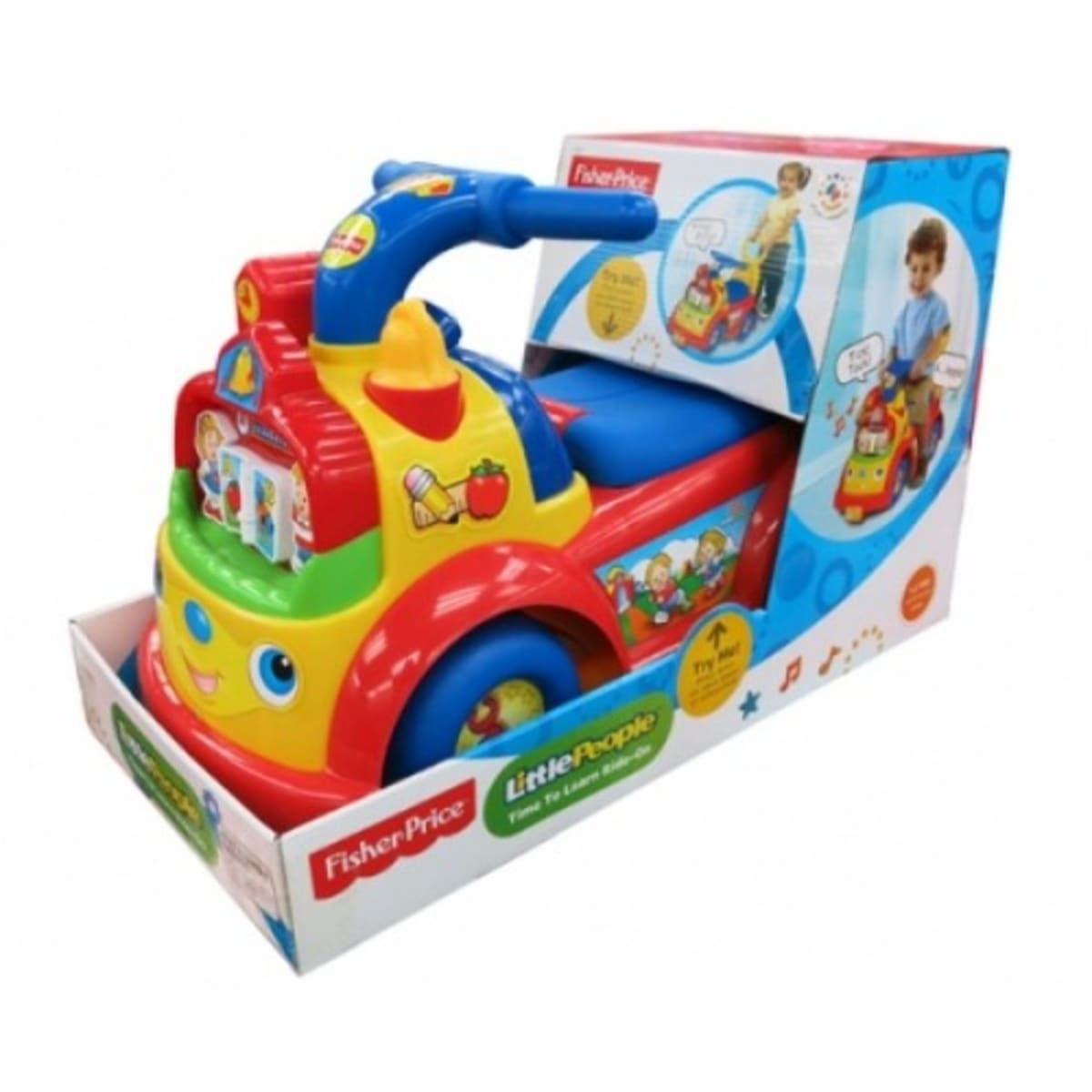Fisher price time to learn ride on clearance