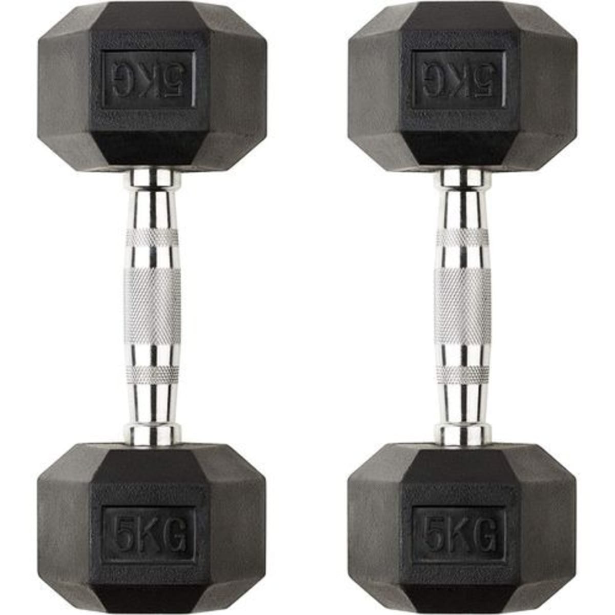 Dumbbells 5kg near new arrivals me
