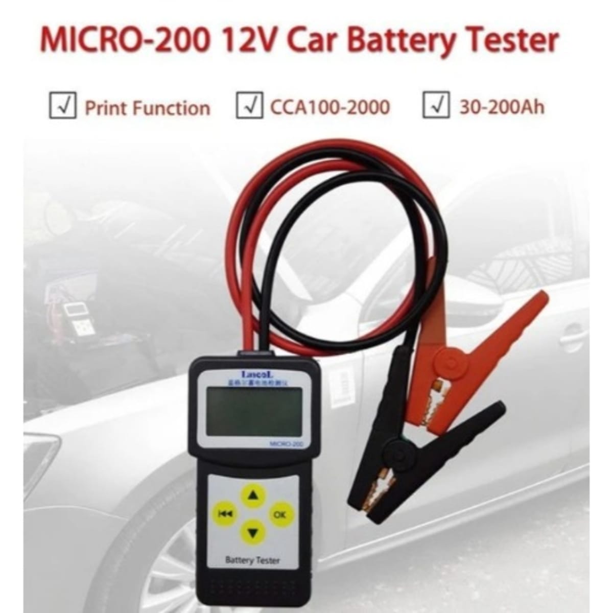 Lancol 12V Automotive Car Battery Tester Digital
