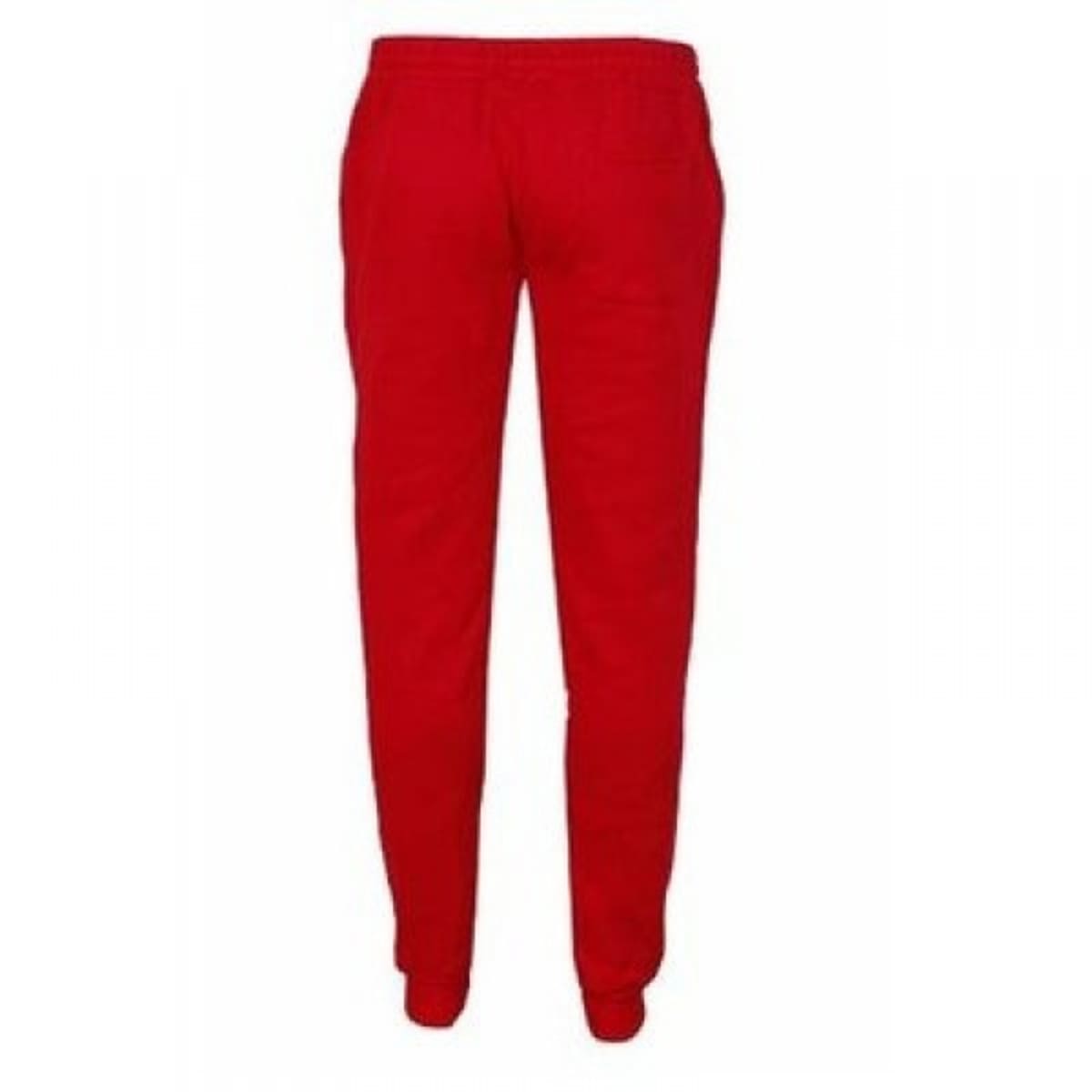 Plain red joggers clearance