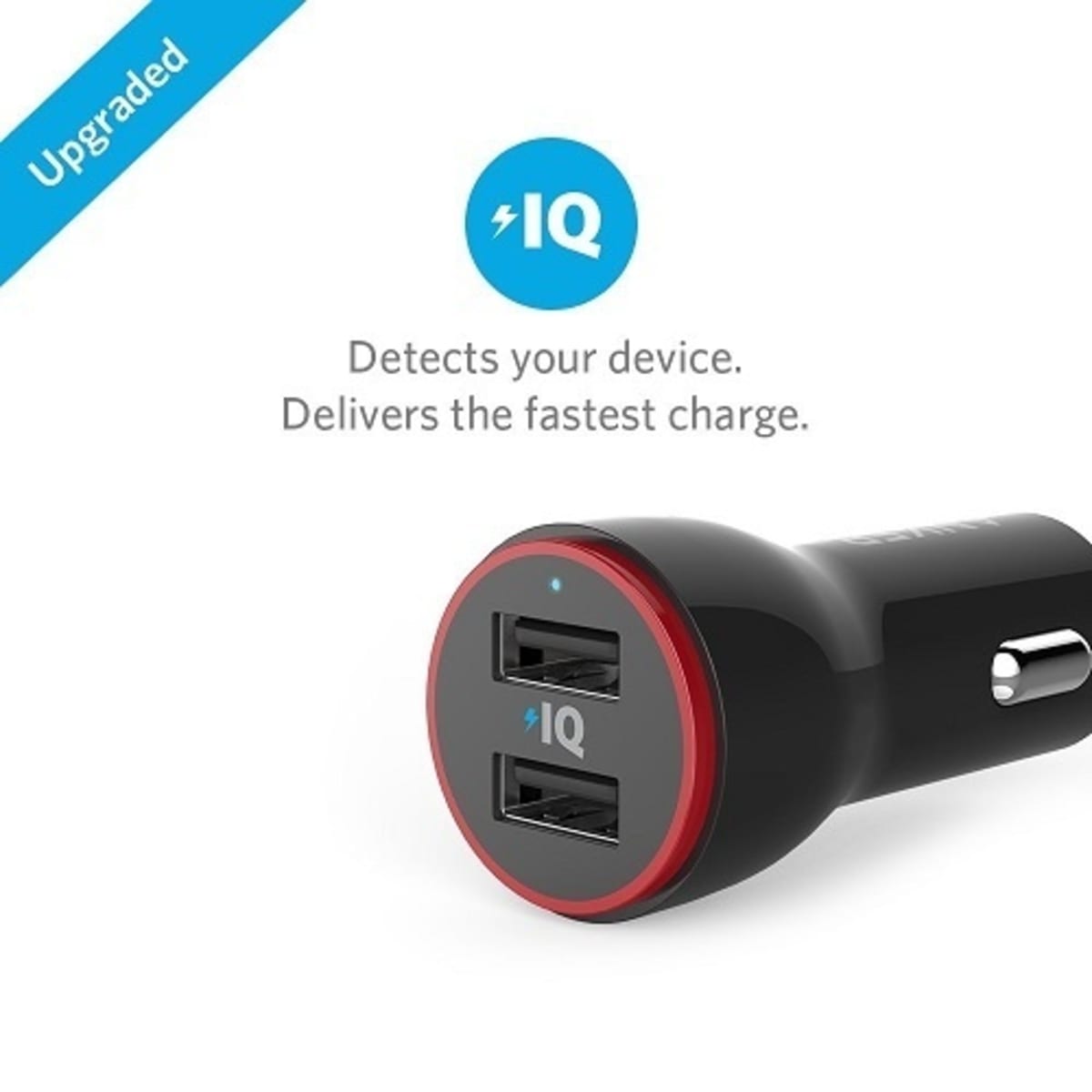 Anker PowerDrive 2. 24W Dual Port USB Car Charger + 3ft Micro USB
